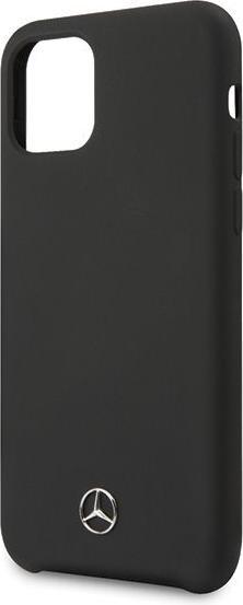 Actual product image Mercedes-Benz Silicone Line - Apple iPhone 12 mini 5.4 - Black - Hard Cover - Original (Apple iPhone 12 mini)