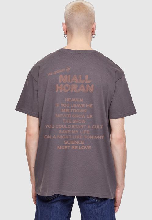 Produktbild Merchcode Niall Horan - Monotone Tracklist Heavy Oversize Tee - 169919 (L)