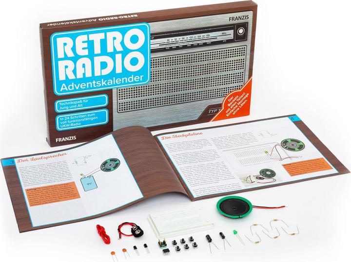Actual product image Franzis Retro Radio 2020