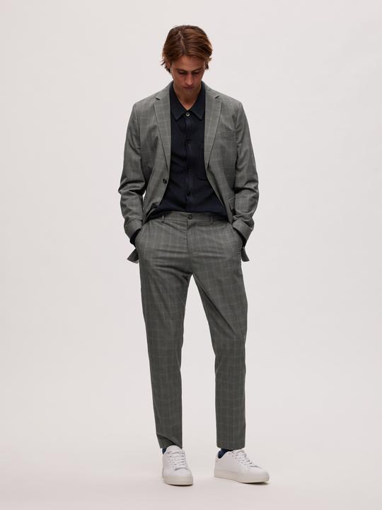 Produktbild Selected Slhslim-Liam Lt Grey/Brwn Chk Trs Flex B (46)