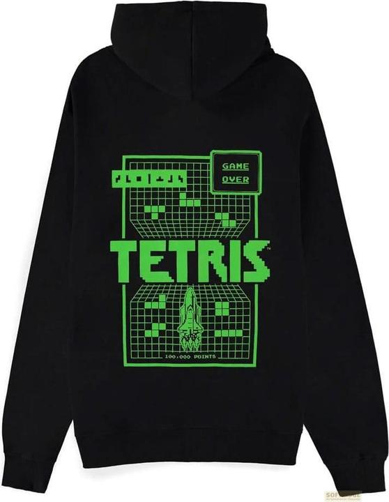 Produktbild Difuzed Tetris Kapuzenpullover mit Reissverschluss Game Over Grösse L (L)