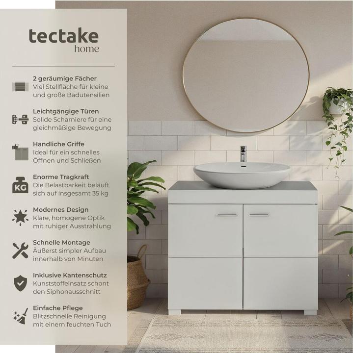 Actual product image tectake Idris (60 x 35 x 56 cm)