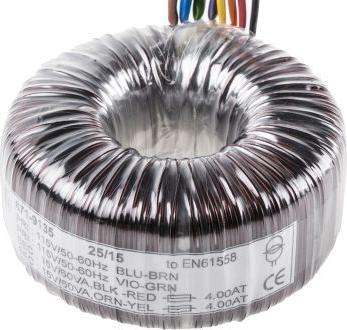 Produktbild RS PRO Transformator Ringkern 120VA 2x15V