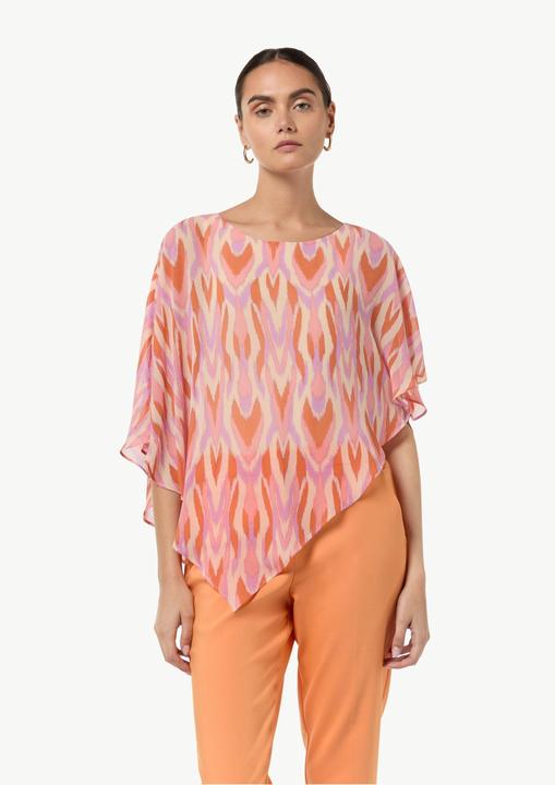 Produktbild Comma Bluse Bluse mit asymmetrischem Chiffon-Overlay (44)
