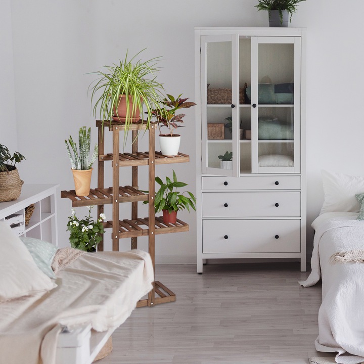 Image du produit Relaxdays Étagère à fleurs