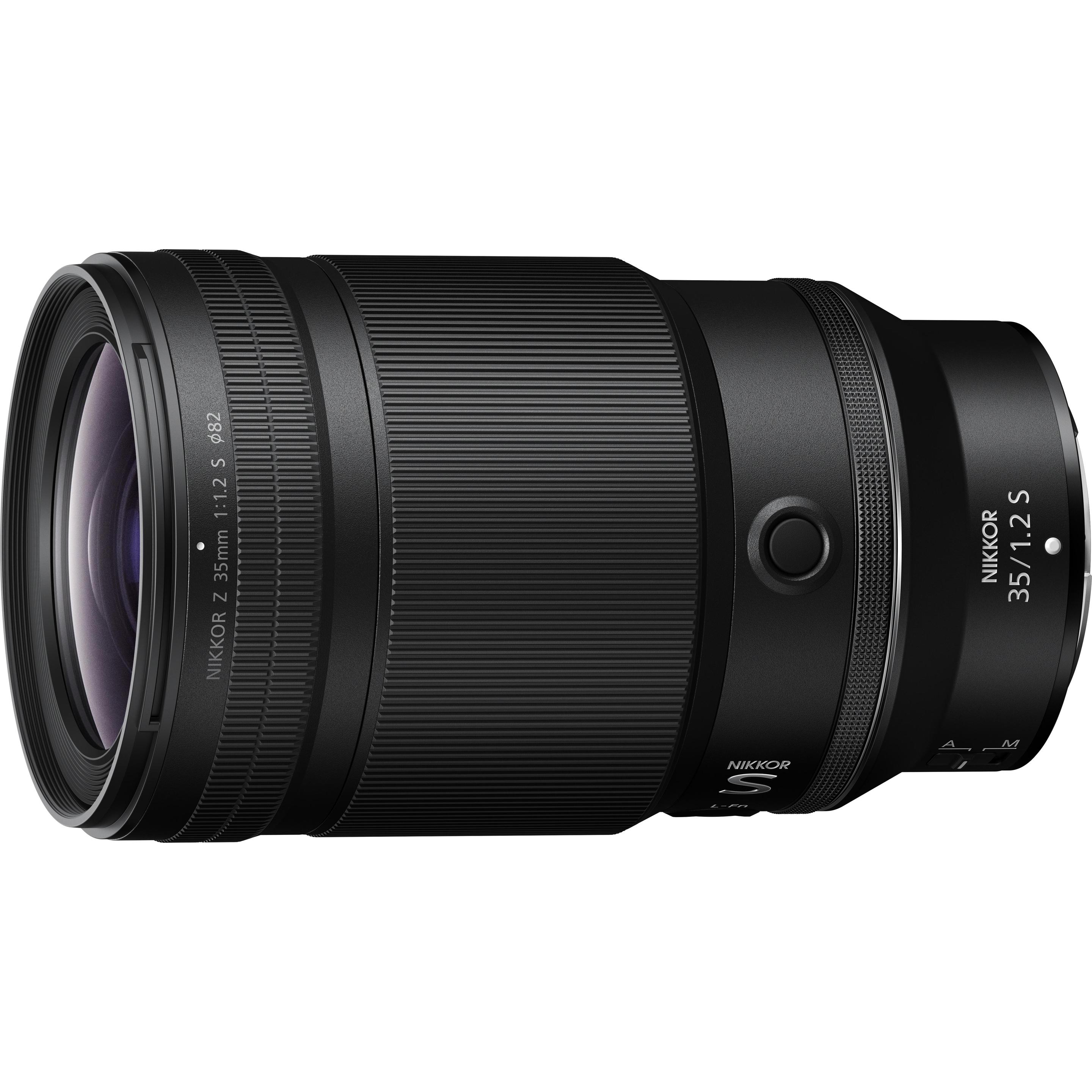 Nikon Nikkor Z 35mm f/1.2 S (Nikon Z, Vollformat), Objektiv, Schwarz