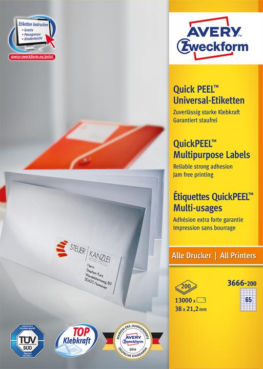 Productafbeelding Avery Universele etiketten