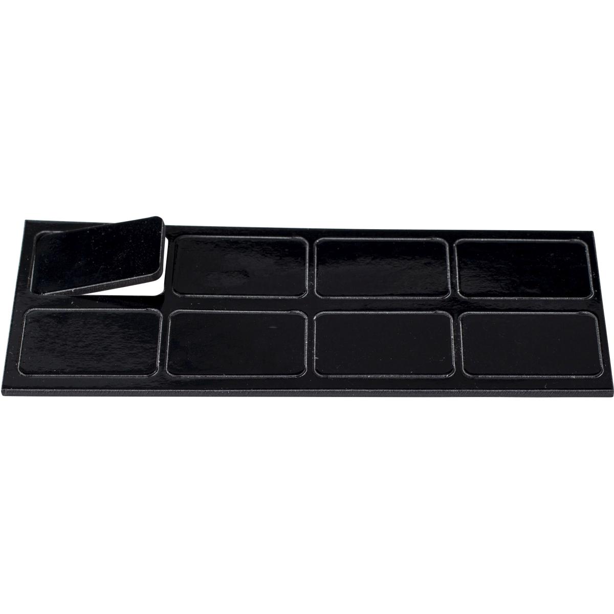 Ultradex, Magnet, Magnetische Symbole Rechteck 30x19mm VE=8 Stück schwarz (1 x)