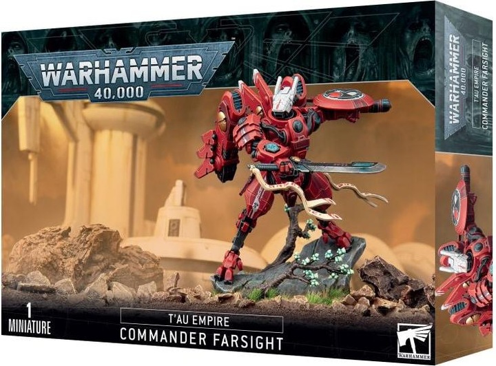 Produktbild Games Workshop Warhammer 40k - T'au Empire Commander Farsight (Kunststoff)