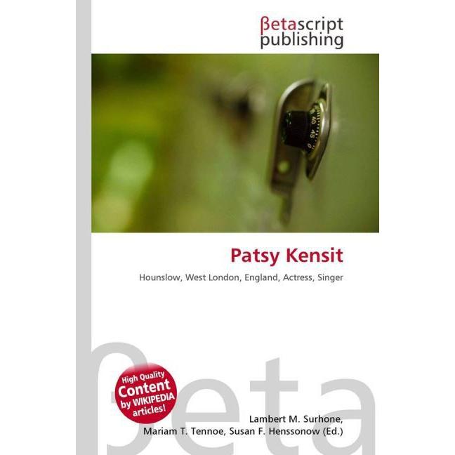 Patsy Kensit, Fachbücher
