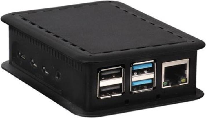 Teko Boîtier Pour Raspberry Pi 4 - Noir