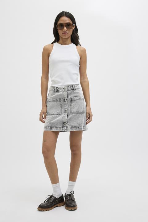 Produktbild JJXX Jxsandy Short Mw Pkt Denim Skirt Dnm Ln (S)