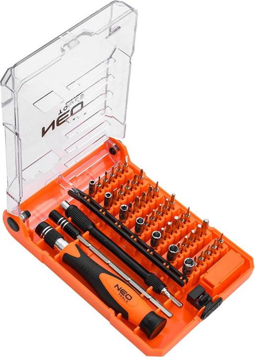 Produktbild Topex Precision screwdriver bits with handle 45 pcs.
