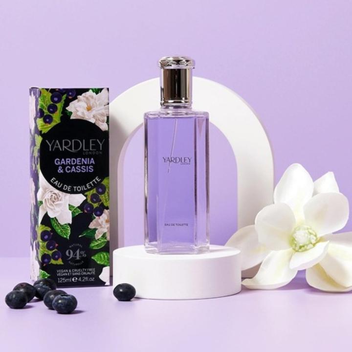 Produktbild Yardley London Gardenia & Cassis EDT 125ml Parfüm für Frauen (Eau de Toilette, 125 ml)