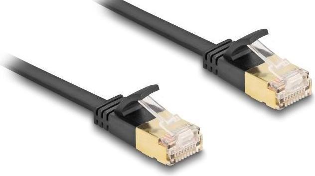 Produktbild Delock RJ45 Netzwerkkabel Cat.6A Stecker zu Stecker mit robu (U/FTP, CAT7, 10 m)