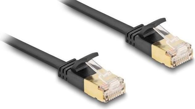 Actual product image Delock RJ45 network cable Cat.6A plug to plug with robu (U/FTP, CAT7, 10 m)