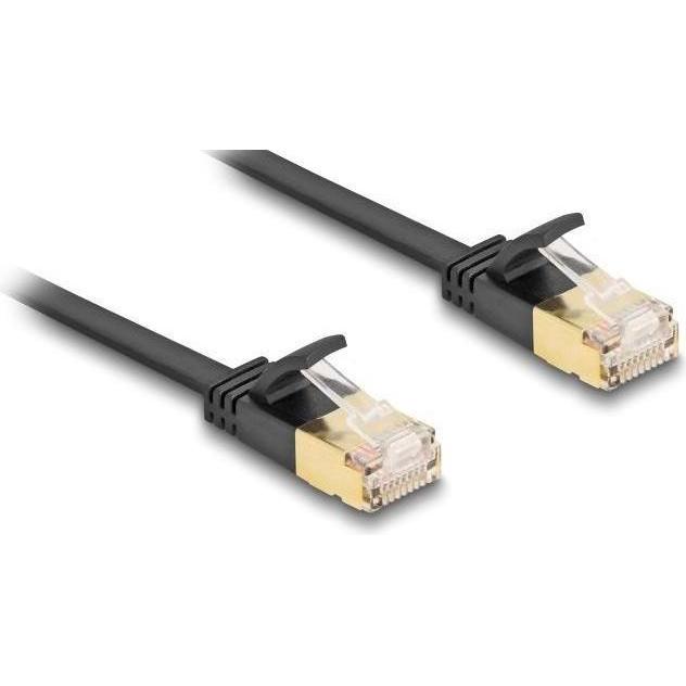 Thumbnail - Delock RJ45 Netzwerkkabel Cat.6A Stecker zu Stecker mit robu (U/FTP, CAT7, 10 m), Netzwerkkabel