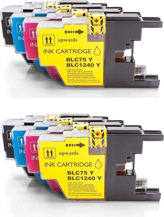 Actual product image Hermex Compatible Ink Cartridge XL for Brother MFC-J825DW (M, C, Y, FC)