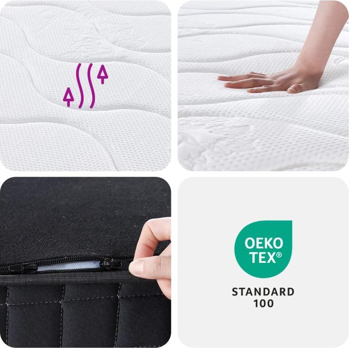 Actual product image VidaXL Jerrylee (90 x 200 cm, Spring core)