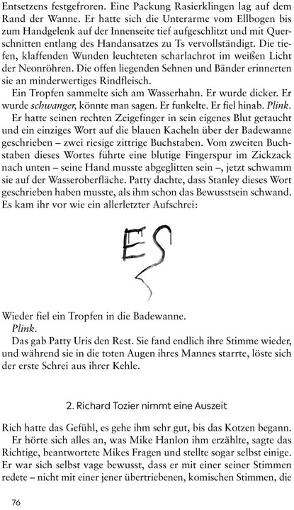 Produktbild Es (Deutsch, Stephen King, Joachim Körber, Alexandra von Reinhardt, Anja Weiligmann, Max Löffler, 2022)