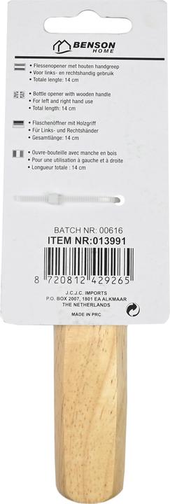 Image du produit Benson Home Ouvre-bouteille (Décapsuleur)