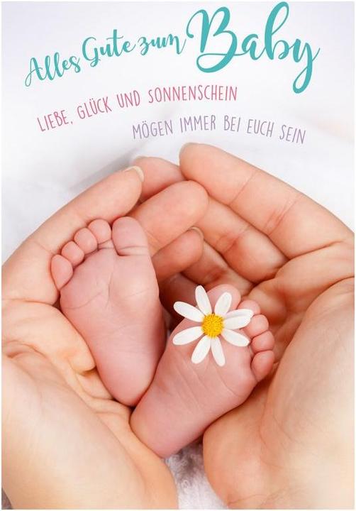 Produktbild ABC Glückwunschkarte Baby (1 Stk.)