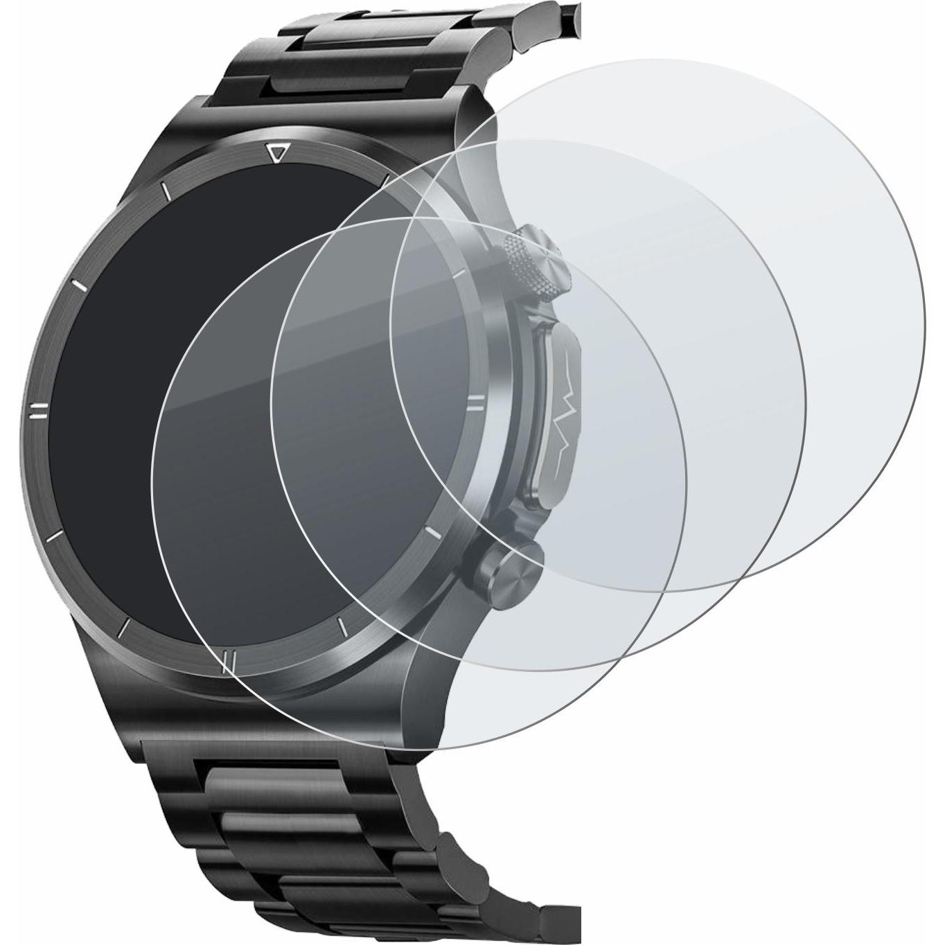 Thumbnail - BROTECT Schutzglas Schutzfolie Displayschutz Display Schutz Glas Folie matt, Smartwatch Schutzfolie, Grau