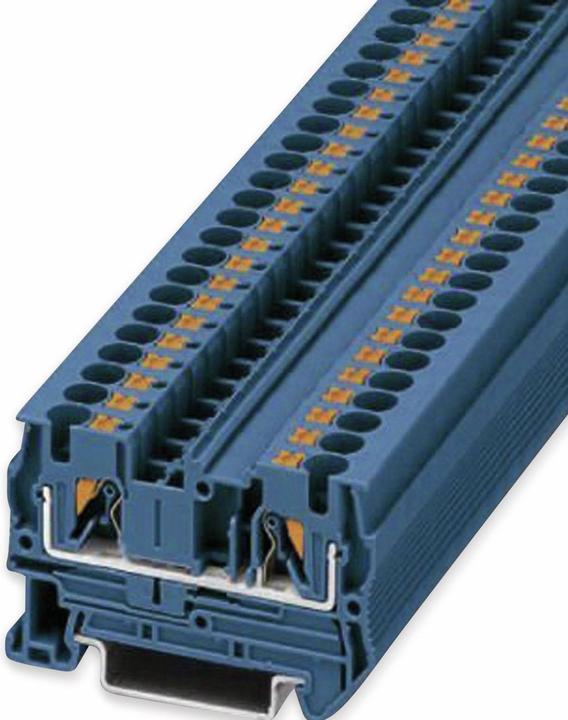Image du produit Phoenix Contact Bloc de jonction 4mm bleu (56 mm)