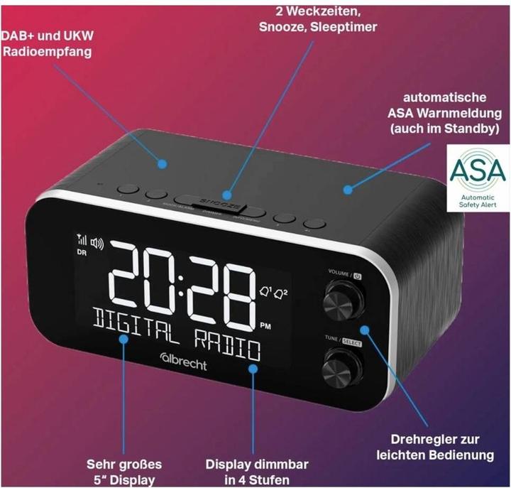 Actual product image Albrecht DR 455