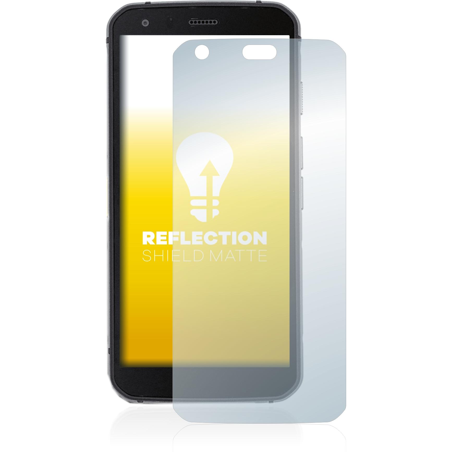 Thumbnail - upscreen Reflection Shield Displayschutz Matt (1 Stück, Cat S62 Pro), Smartphone Schutzfolie, Grau