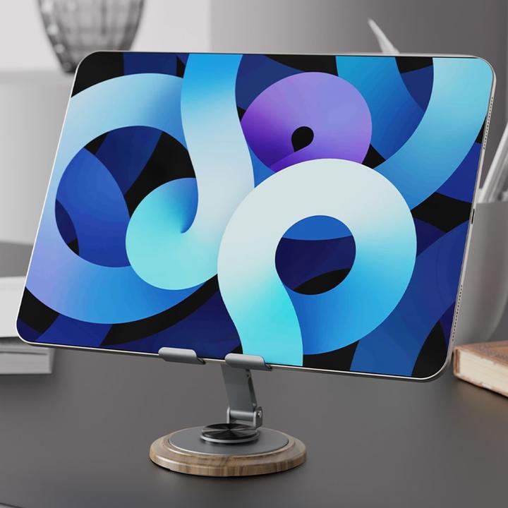 Actual product image Dudao F17M 360Â° metal phone stand - gray