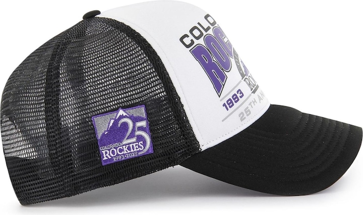 Actual product image 47 Brand Mesh Trucker Cap - Foam Champ Colorado Rockies