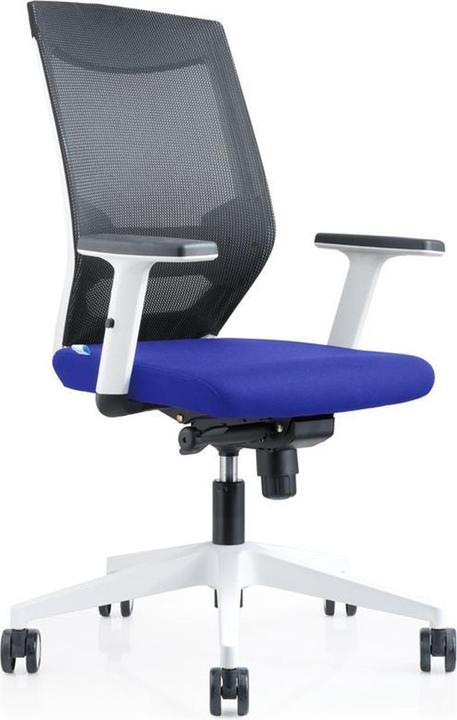 Rocada Office chair, 908W-3 Fabric blue, frame white (45 - 54 cm)