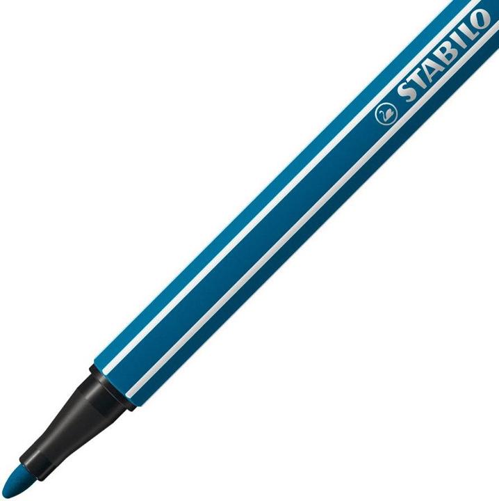 Actual product image STABILO Premium felt tip pen - Pen 68 - ARTY - pack of 30 - with 30 different colours (Multicoloured, 30 x)