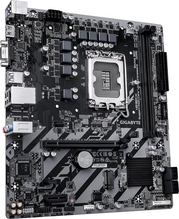 Actual product image Gigabyte H810M H mATX motherboard Socket 1851 VGA/HDMI (Socket S1, Intel H810, mATX)