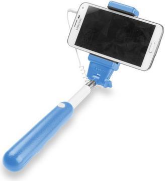 Actual product image Cellularline Cellular Voyager Selfie Stick blue