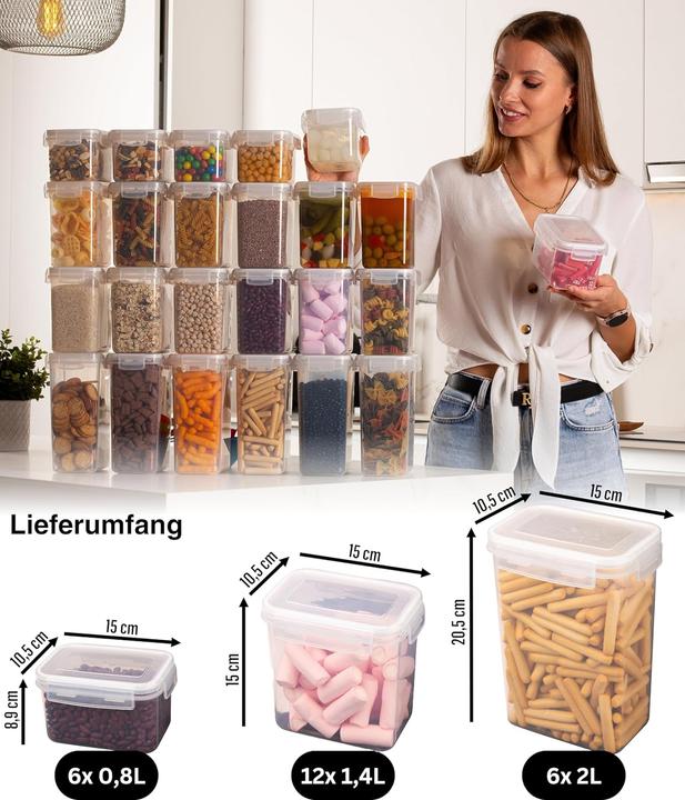 Actual product image Deco haus Storage box set (2 l)