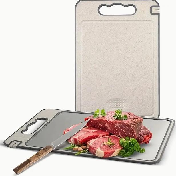 Image du produit KüchenDesk Edelstahl-Schneidebrett