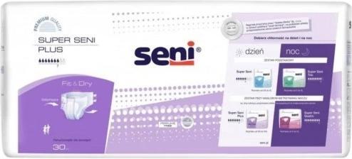 Produktbild Seni Plus Windelhosen S atmungsaktiv Hüftumfang 55-80cm 7 Tropfen (30 x, Mini)