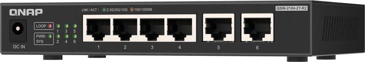 Actual product image QNAP QSW-2104-2T-R2 (6 Ports)