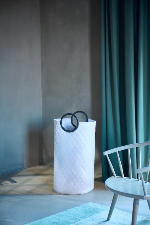 Actual product image reisenthel Laundry Basket Frame Rhombus 65 l, Light Grey (65 l)