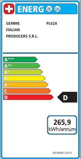 Energy Label Lelit Mara V2 Gold
