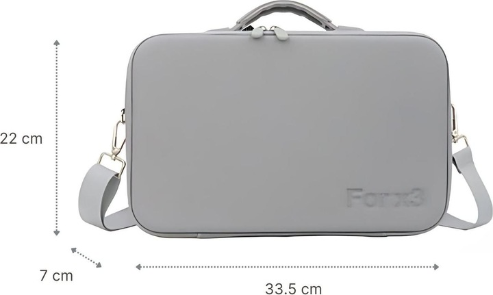 Immagine prodotto Hermex Borsa per il trasporto della Action Cam per Insta360 One X2 X3 (Uno X2, Uno X3)