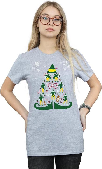 Produktbild Elf Christmas Tree TShirt (S)