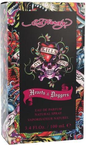 Immagine prodotto Ed Hardy Cuori e pugnali (Eau de parfum, 100 ml)