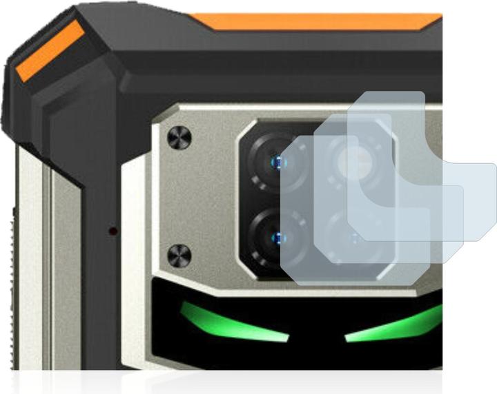 Actual product image BROTECT AirGlass Glass (3 Piece, Doogee S88 Pro)