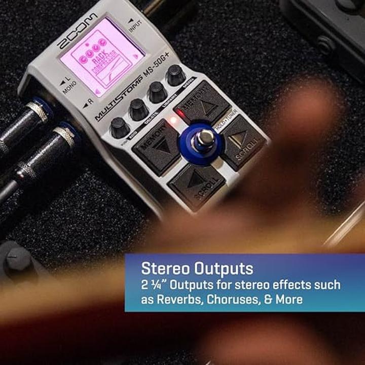 Actual product image Zoom MS-50G+ (Guitar)