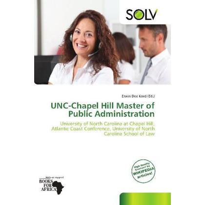 UNC-Chapel Hill Master of Public Administration, Fachbücher von Erwin Dee Kord