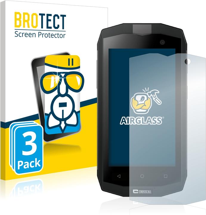 Immagine prodotto BROTECT AirGlass Vetro (3 Pezzo/i, Crosscall Trekker M1 Core)