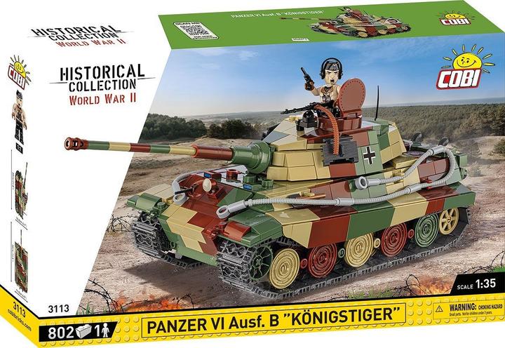 Actual product image Cobi Panzer VI Ausf. B / 802 pcs